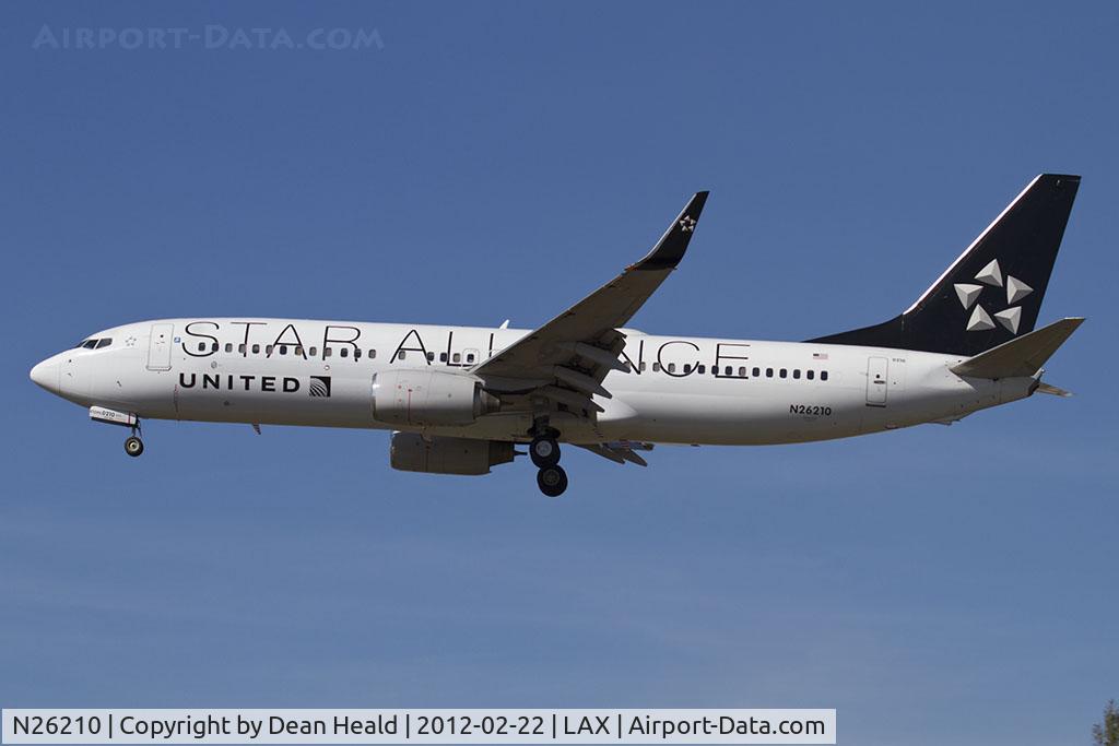 N26210, 1998 Boeing 737-824 C/N 28770, United Airlines 