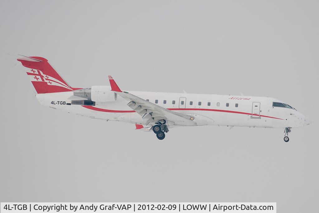 4L-TGB, 2000 Canadair CRJ-200LR (CL-600-2B19) C/N 7442, Air Zena CRJ
