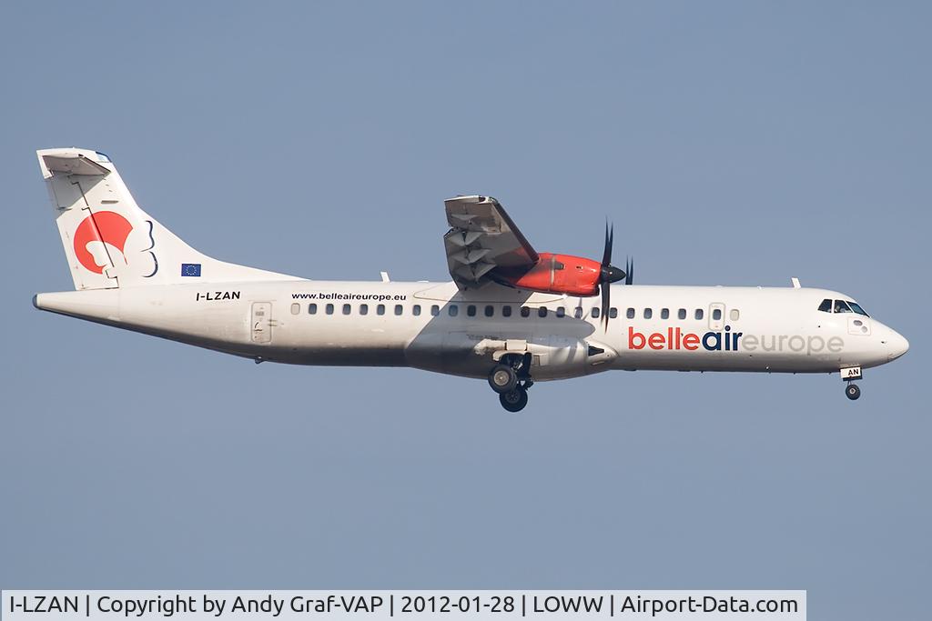 I-LZAN, 2010 ATR 72-212A C/N 908, Belle Air Europe ATR72