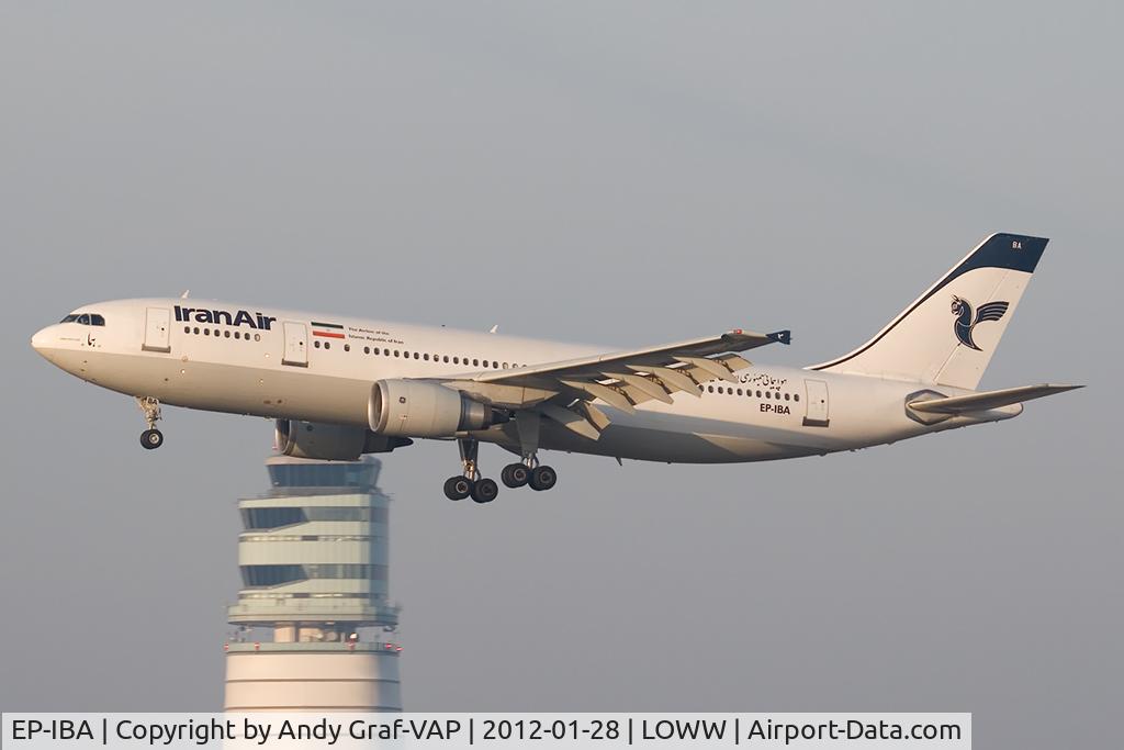 EP-IBA, 1993 Airbus A300B4-605R C/N 723, Iran Air A300-600