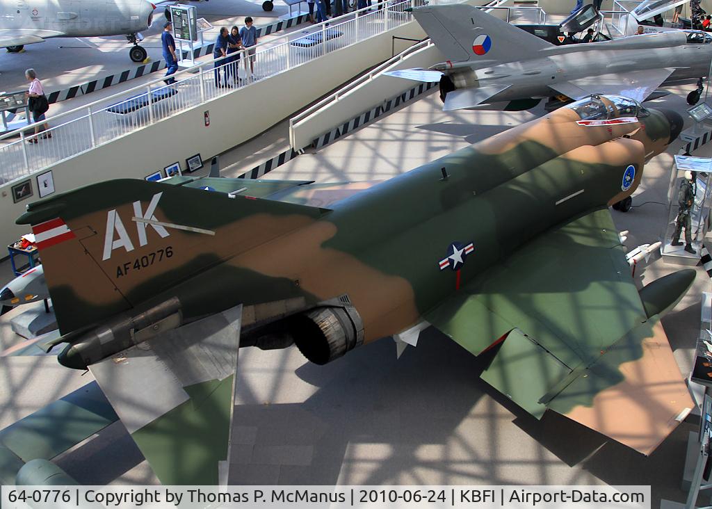 64-0776, 1964 McDonnell F-4C-23-MC Phantom II C/N 1079, Restored and displayed at the Boeing Museum of Flight, Boeing Field (KBFI), Seattle, WA.