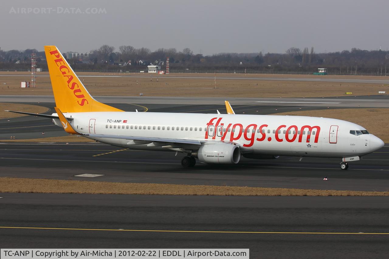 TC-ANP, 2011 Boeing 737-82R C/N 40722, Pegasus Airlines
