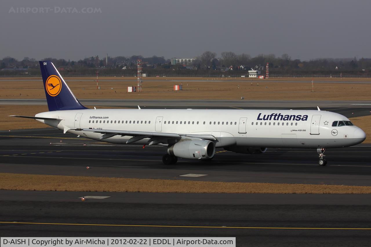 D-AISH, 2007 Airbus A321-231 C/N 3265, Lufthansa