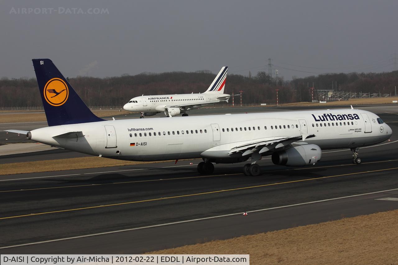 D-AISI, 2007 Airbus A321-231 C/N 3339, Lufthansa, Aircraft Name: Bergheim