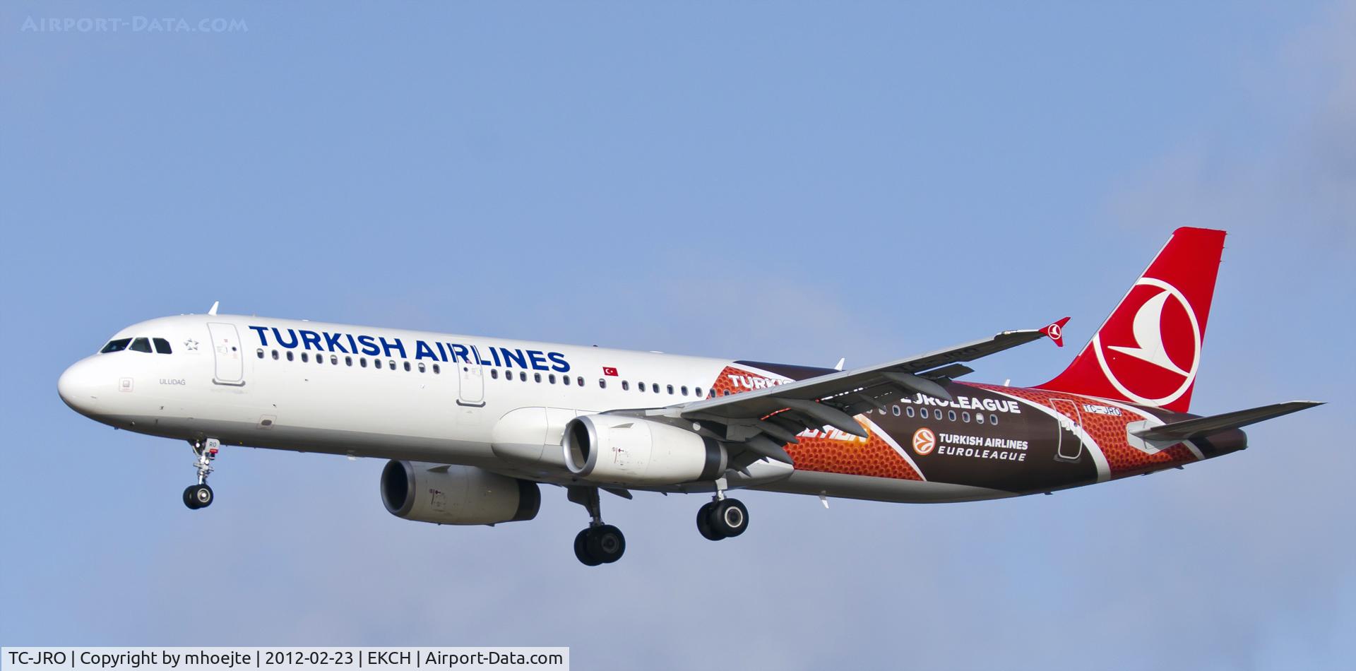 TC-JRO, 2011 Airbus A321-231 C/N 4682, Final Cph Airport