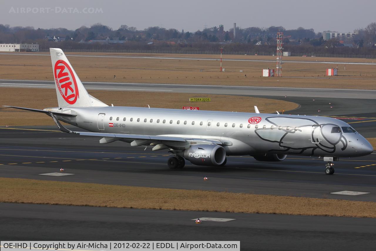 OE-IHD, 2010 Embraer E190 (ERJ-190-100) C/N 19000354, Niki, Aircraft Name: Calypso