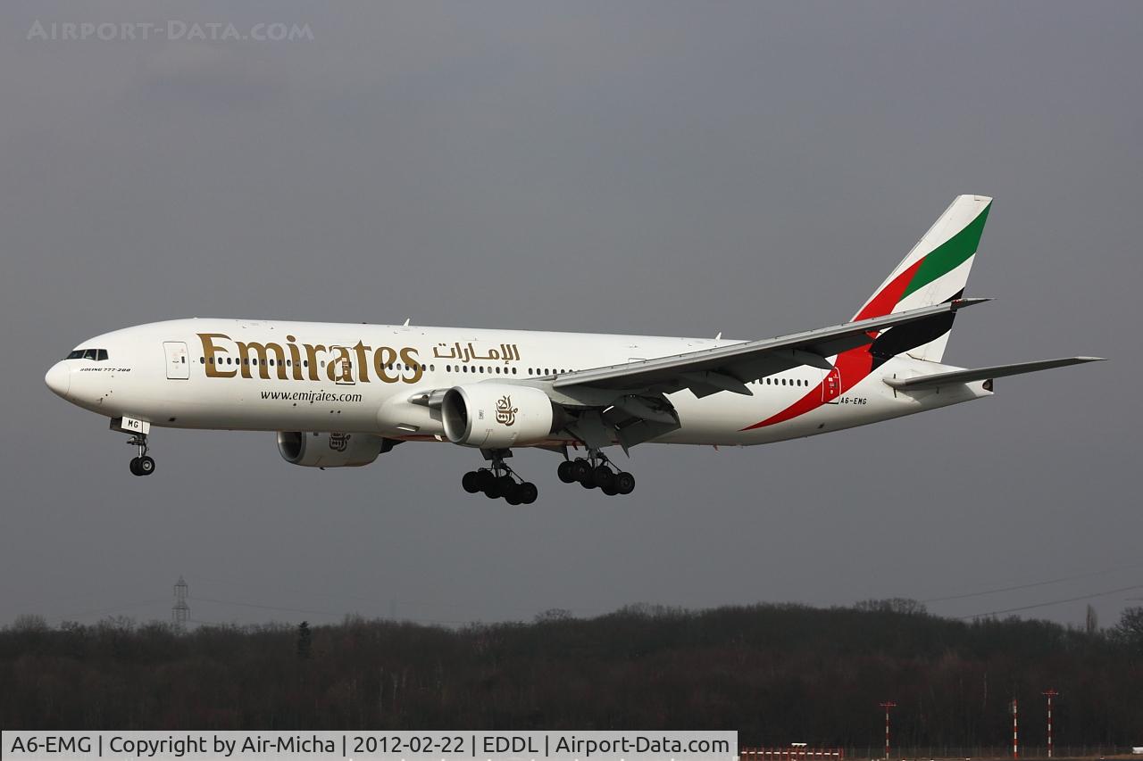 A6-EMG, 1997 Boeing 777-21H/ER C/N 27252, Emirates