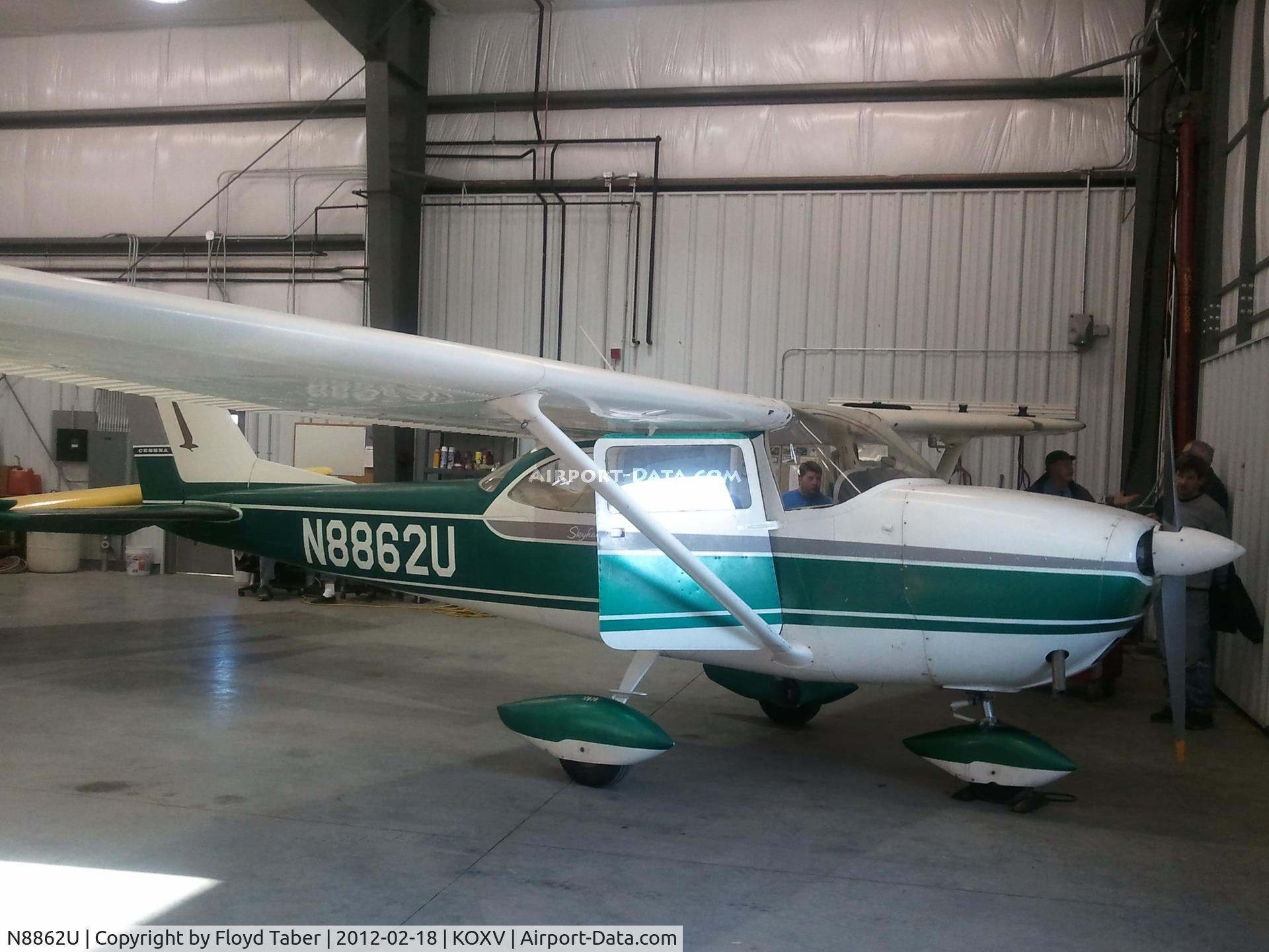 N8862U, 1965 Cessna 172F C/N 17252777, Annual Time