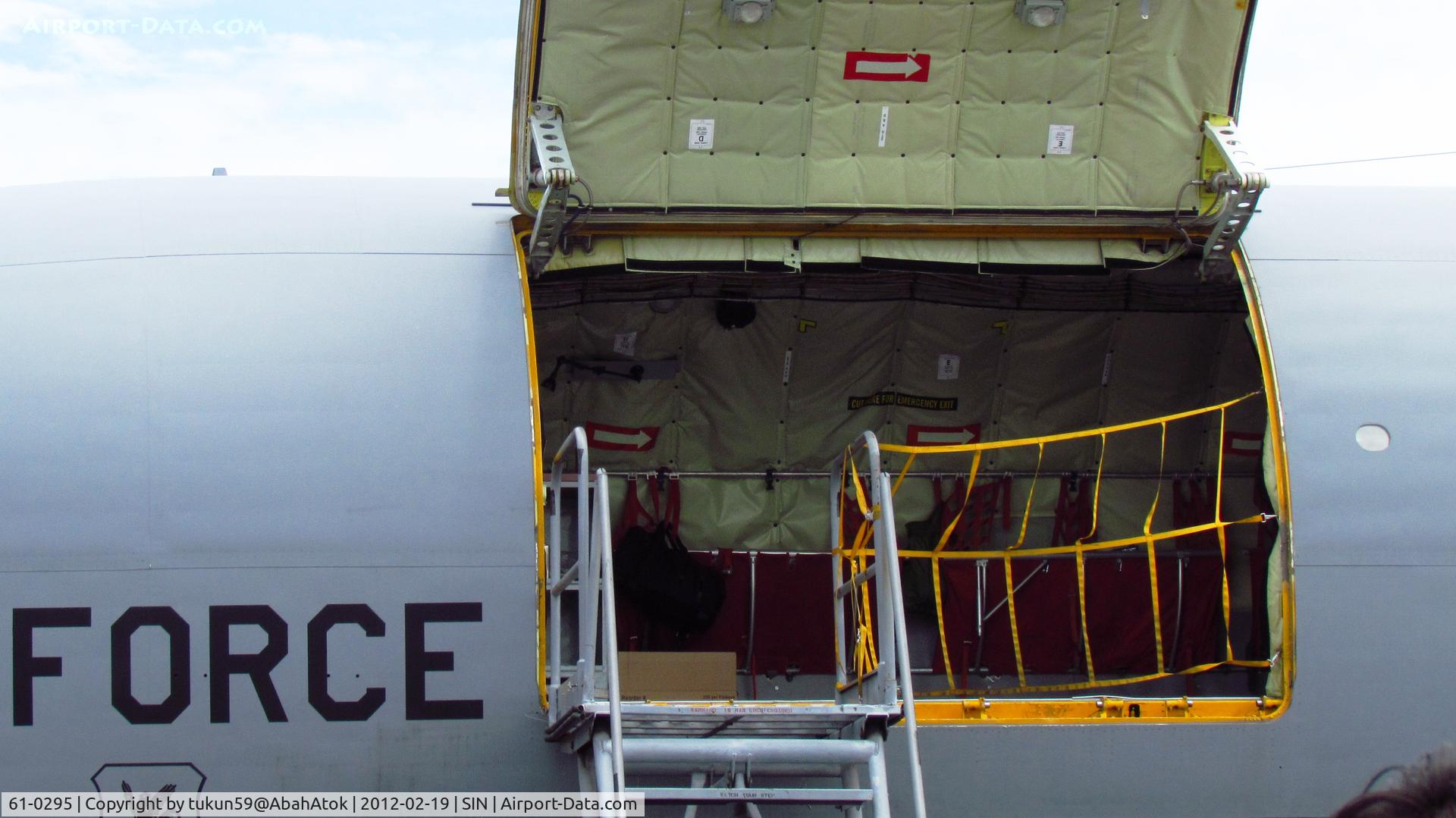 61-0295, 1961 Boeing KC-135R Stratotanker C/N 18202, United States Air Force