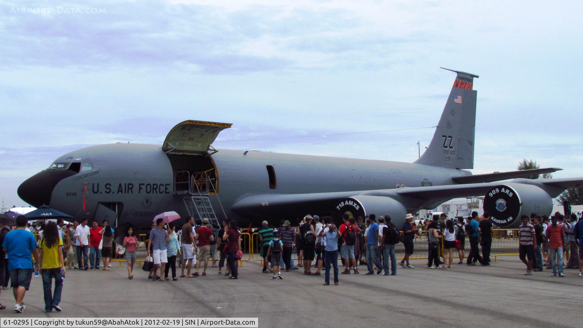 61-0295, 1961 Boeing KC-135R Stratotanker C/N 18202, United States Air Force