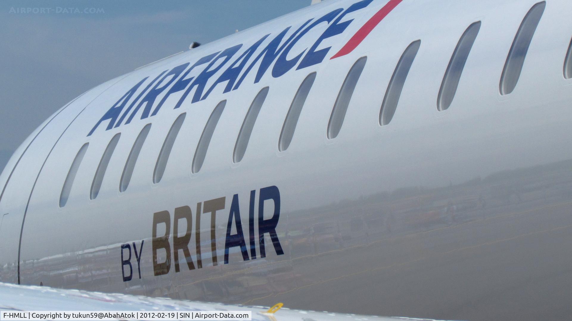 F-HMLL, 2011 Bombardier CRJ-1000EL NG (CL-600-2E25) C/N 19017, Air France (Brit Air)