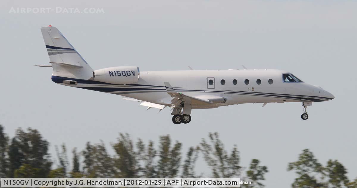 N150GV, Israel Aerospace Industries Gulfstream G150 C/N 260, at Naples FL