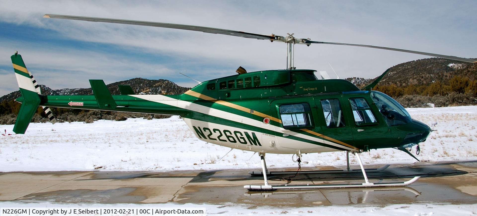 N226GM, 2006 Bell 206L-4 LongRanger IV LongRanger C/N 52333, N226GM at Animas Airpark, Durango CO