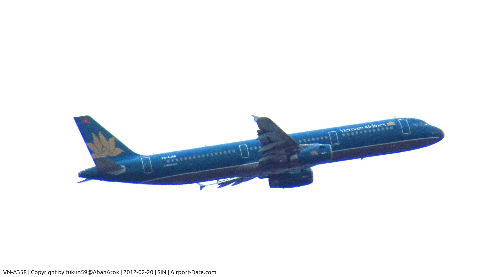 VN-A358, 2008 Airbus A321-231 C/N 3600, Vietnam Airlines