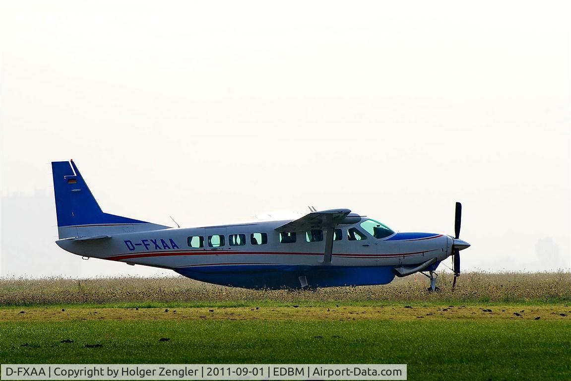D-FXAA, 2008 Cessna 208B Grand Caravan C/N 208B2069, Lonesome aircraft in morning dust......