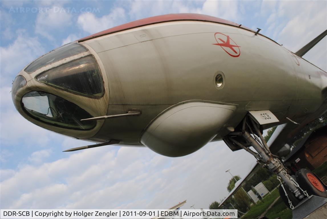 DDR-SCB, 1968 Tupolev Tu-134 C/N 8350503, Special view on a veterans nose......