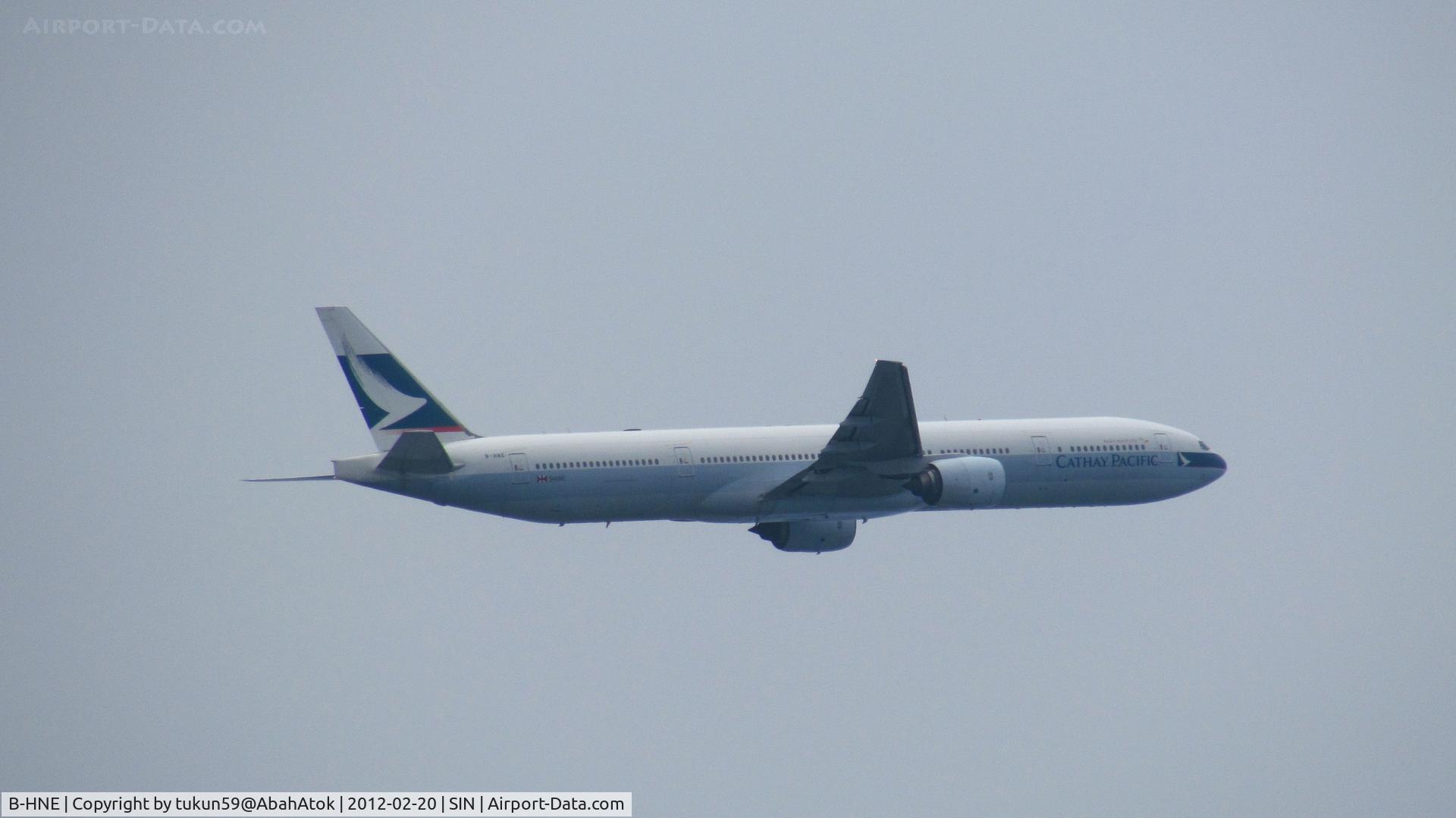 B-HNE, 1997 Boeing 777-367 C/N 27507, Cathay Pacific Airways