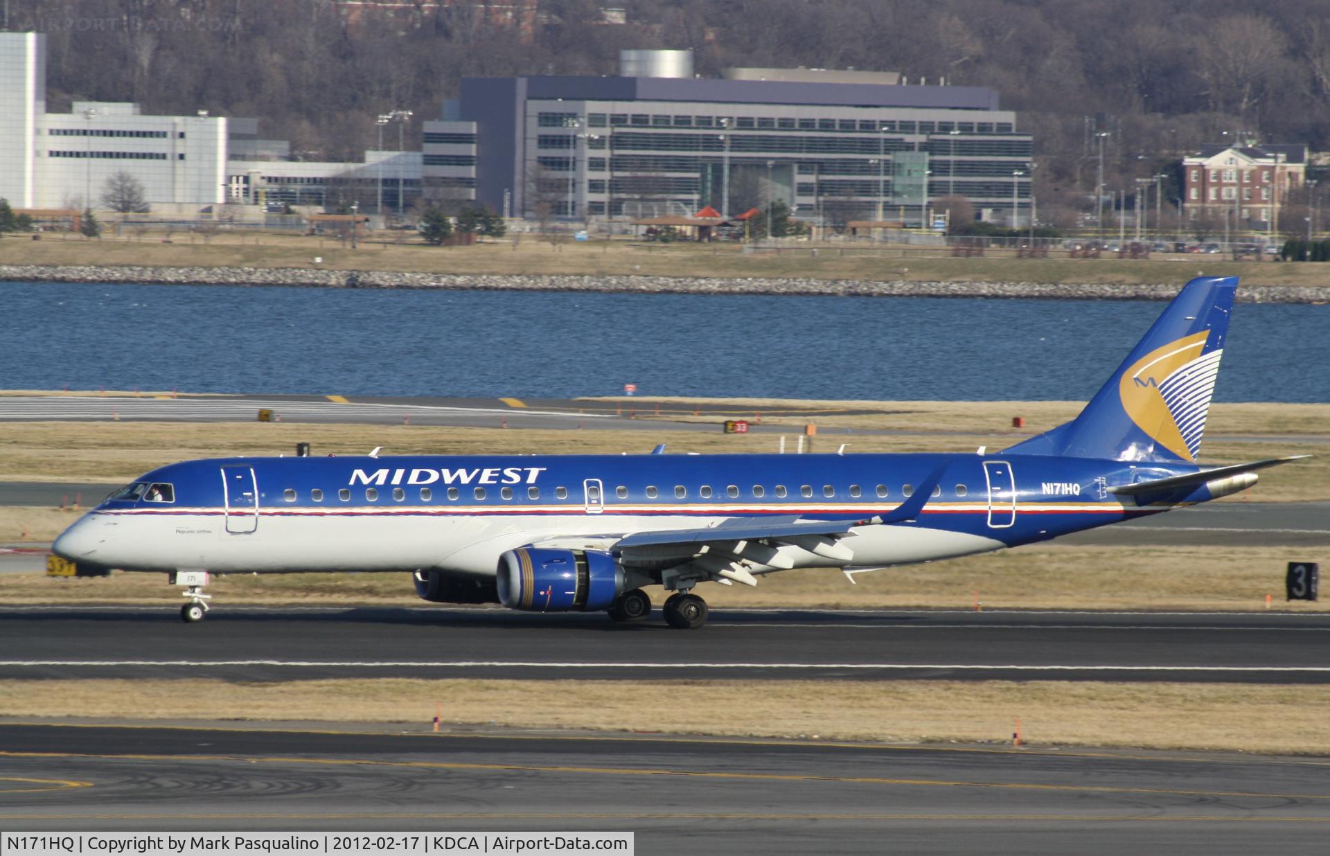 N171HQ, 2008 Embraer 190AR (ERJ-190-100IGW) C/N 19000197, ERJ 190-100 IGW