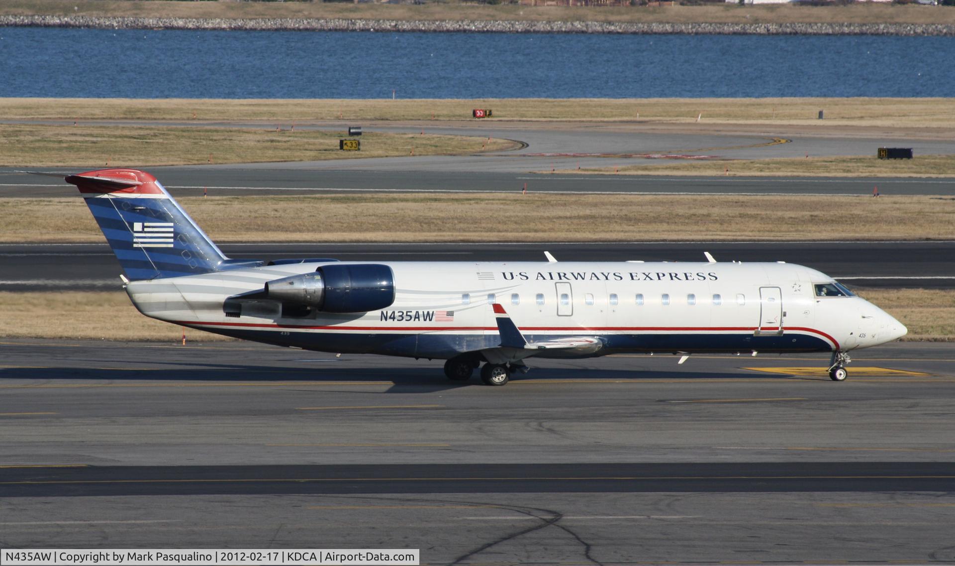 N435AW, 2002 Bombardier CRJ-200ER (CL-600-2B19) C/N 7724, CL-600-2B19