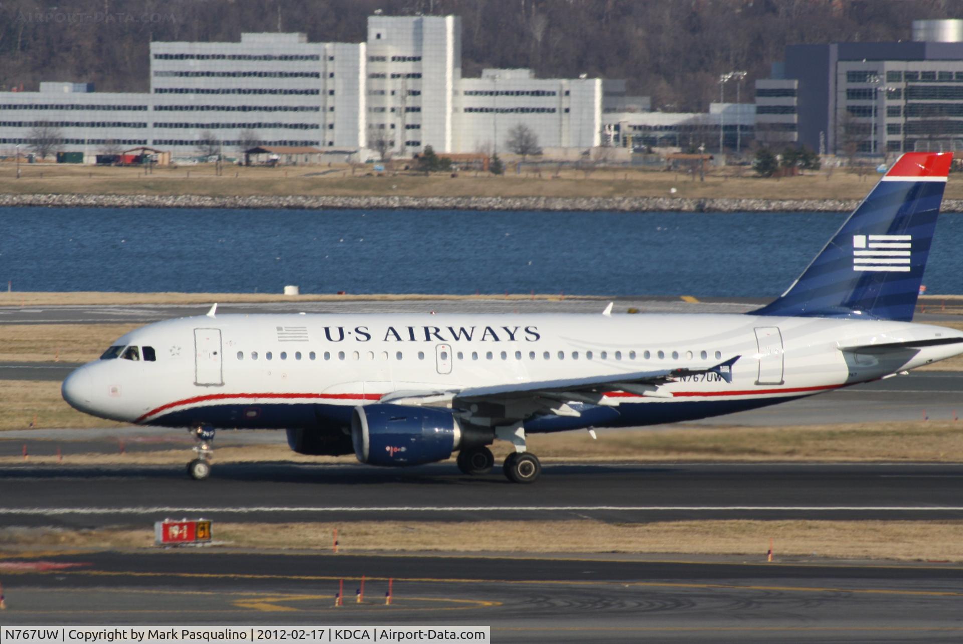 N767UW, 2000 Airbus A319-112 C/N 1382, Airbus A319