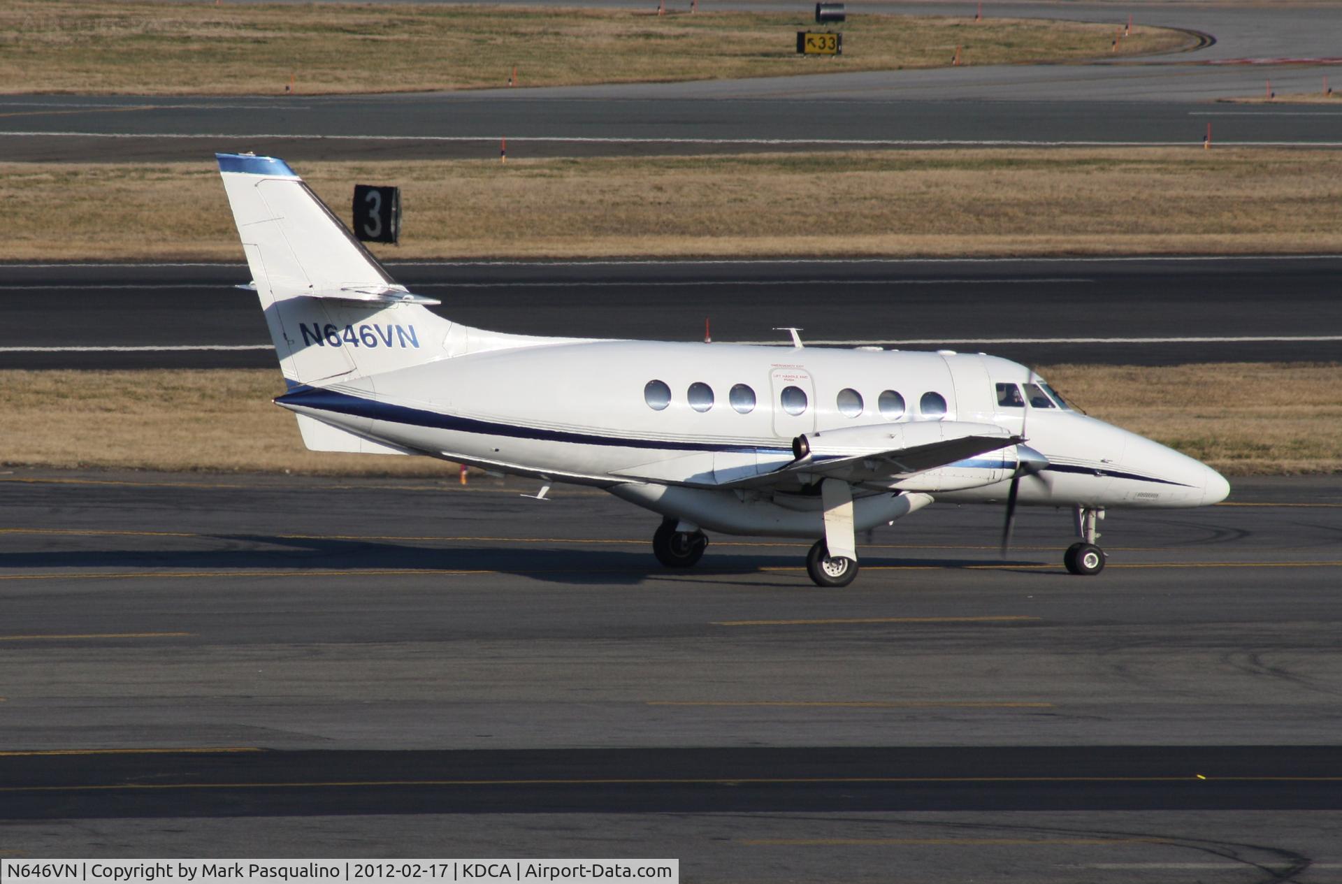 N646VN, 1985 British Aerospace BAe Jetstream 3101 C/N 646, Jetstream 3101