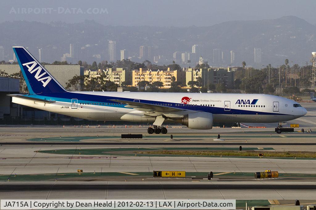 JA715A, 2006 Boeing 777-281/ER C/N 32646, All Nippon Airways 