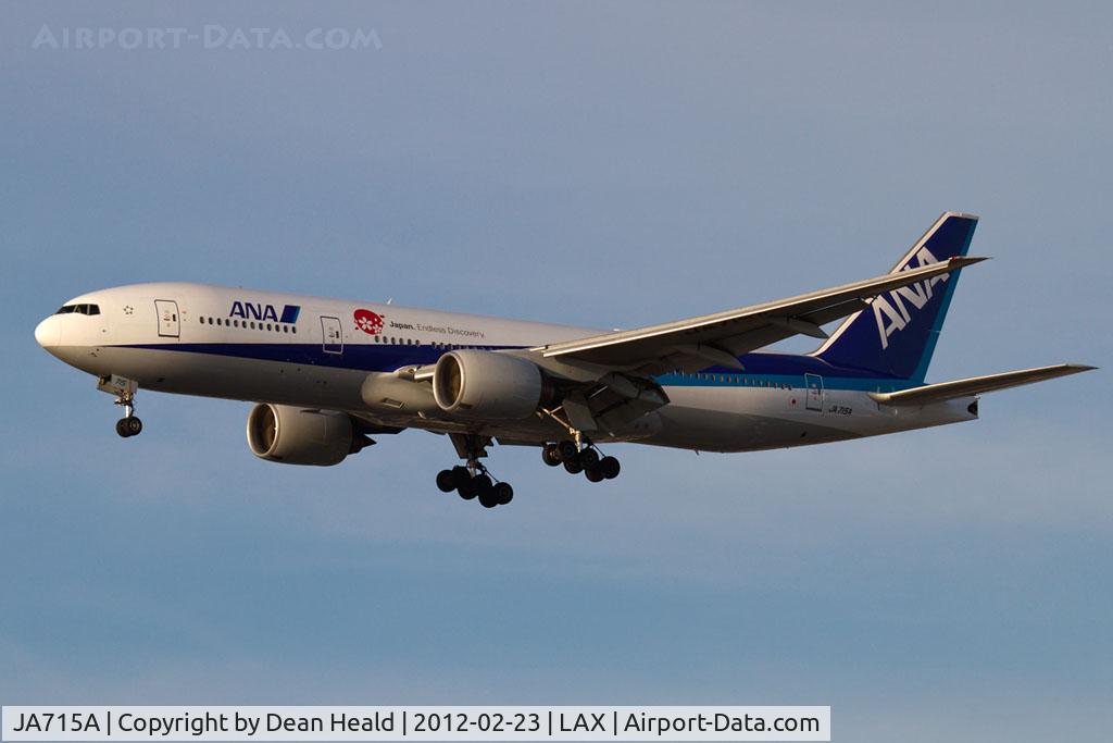 JA715A, 2006 Boeing 777-281/ER C/N 32646, All Nippon Airways 