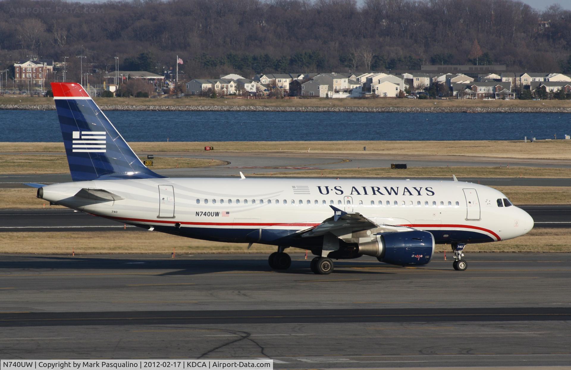 N740UW, 2000 Airbus A319-112 C/N 1265, Airbus A319
