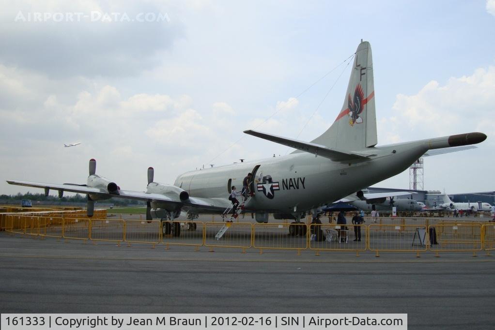 161333, 1981 Lockheed P-3C AIP+ Orion C/N 5730, LF 333   Singapore Airshow 2012