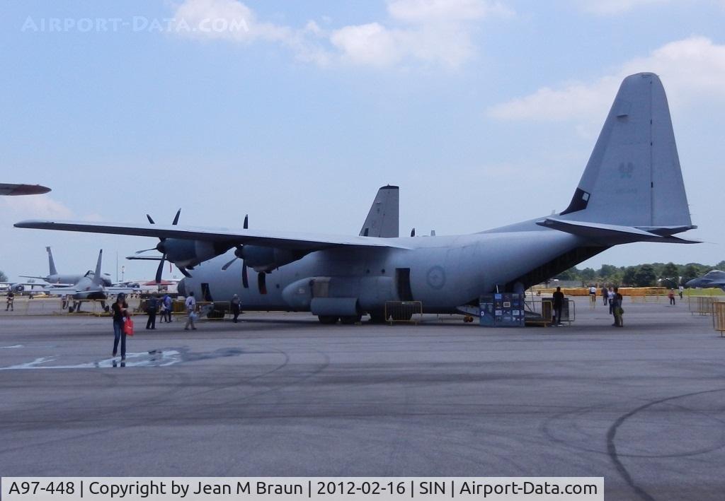 A97-448, 1999 Lockheed Martin C-130J-30 Super Hercules C/N 382-5448, Singapore Airshow 2012