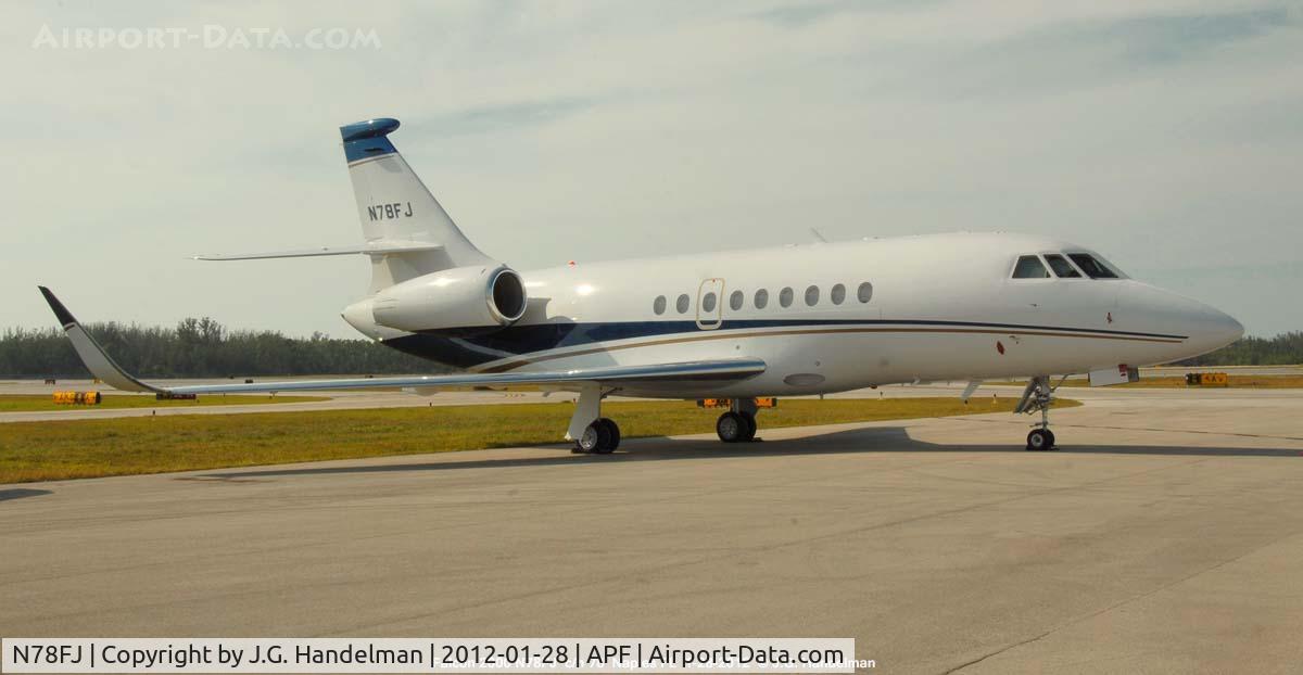 N78FJ, 1999 Dassault Falcon 2000 C/N 78, at Naples FL