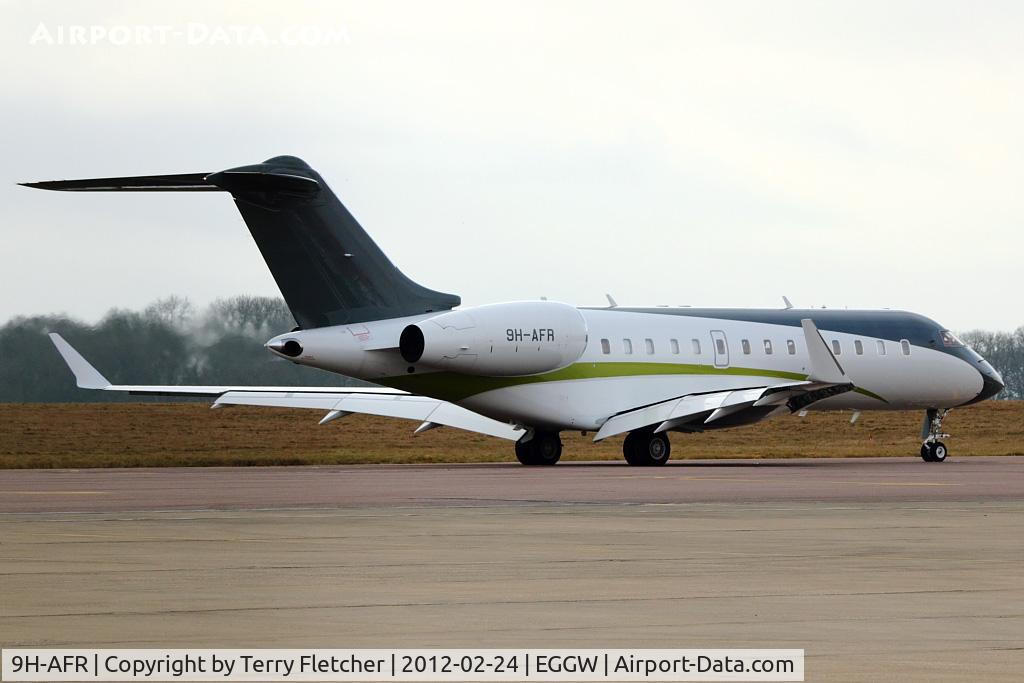 9H-AFR, 2007 Bombardier BD-700-1A11 Global Express C/N 9249, 2007 Bombardier BD-700-1A11 Global 5000, c/n: 9249 at Luton