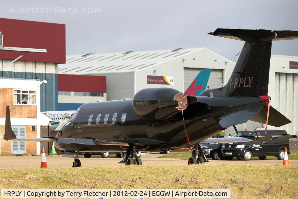 I-RPLY, 2001 Learjet 60 C/N 60-212, Learjet 60, c/n: 60-212 with Signature at Luton