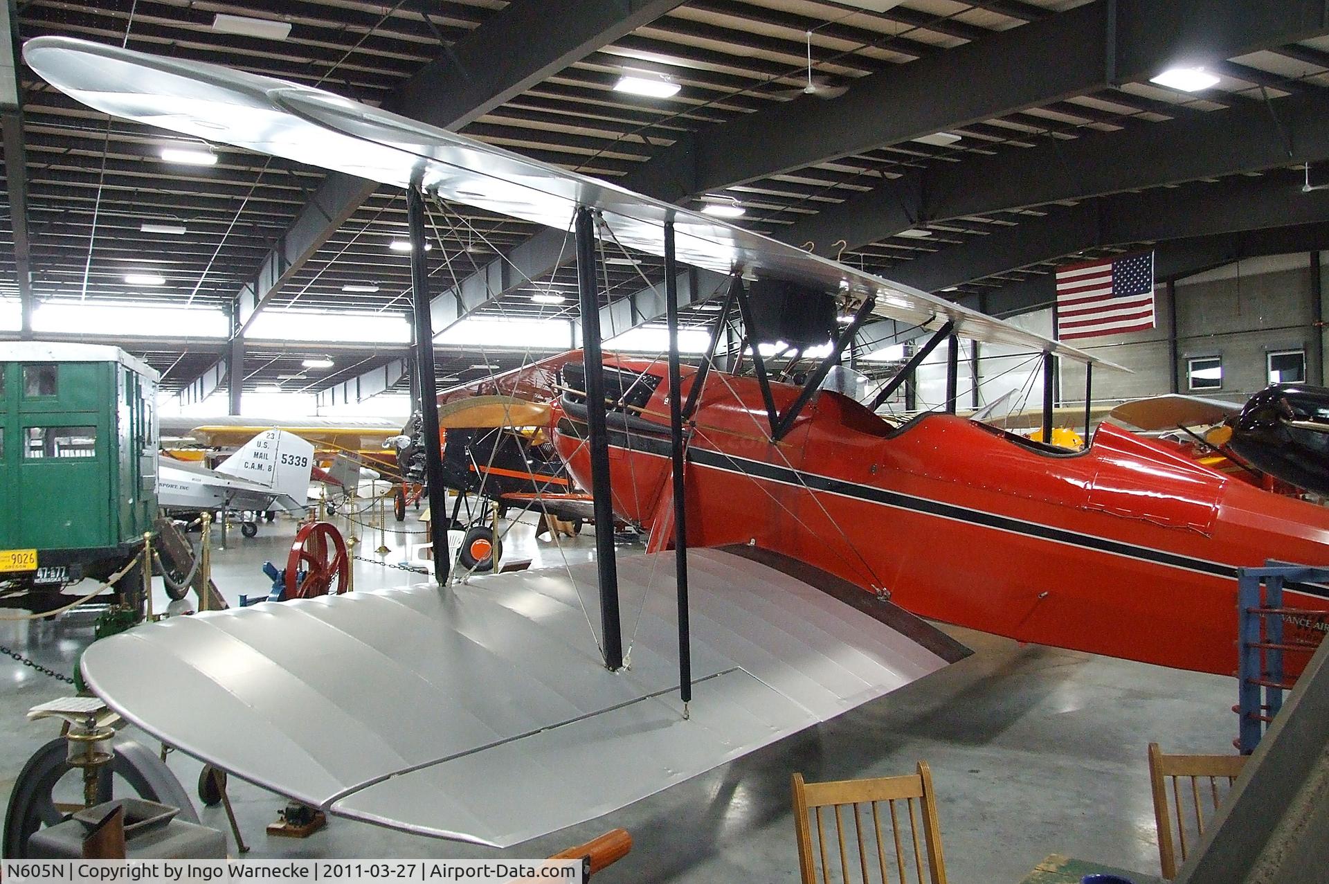 N605N, 1929 Waco DSO C/N 3006, Waco DSO at the Western Antique Aeroplane and Automobile Museum, Hood River OR