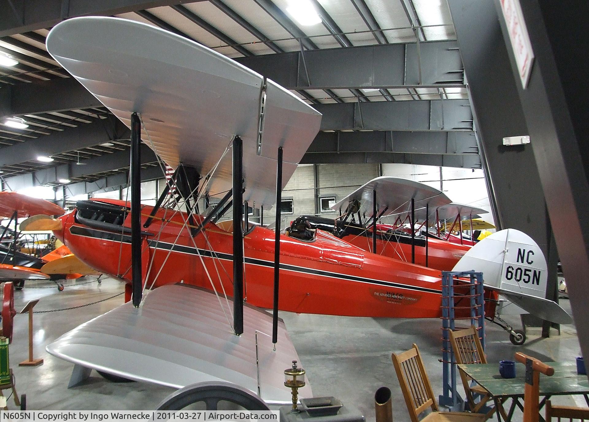 N605N, 1929 Waco DSO C/N 3006, Waco DSO at the Western Antique Aeroplane and Automobile Museum, Hood River OR