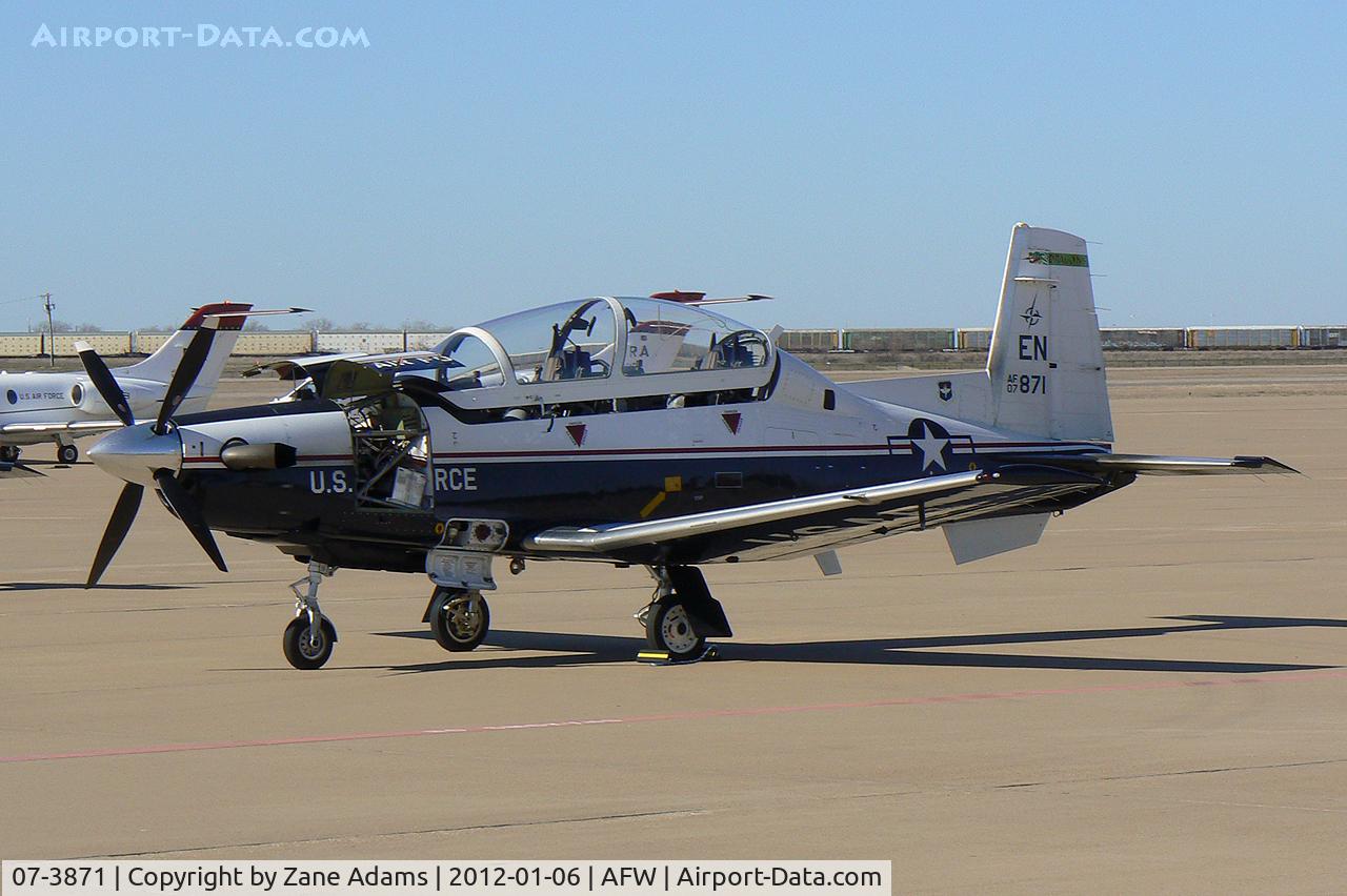 07-3871, 2007 Raytheon Beech T-6A Texan II C/N PT-426, At Alliance Airport - Fort Worth, TX