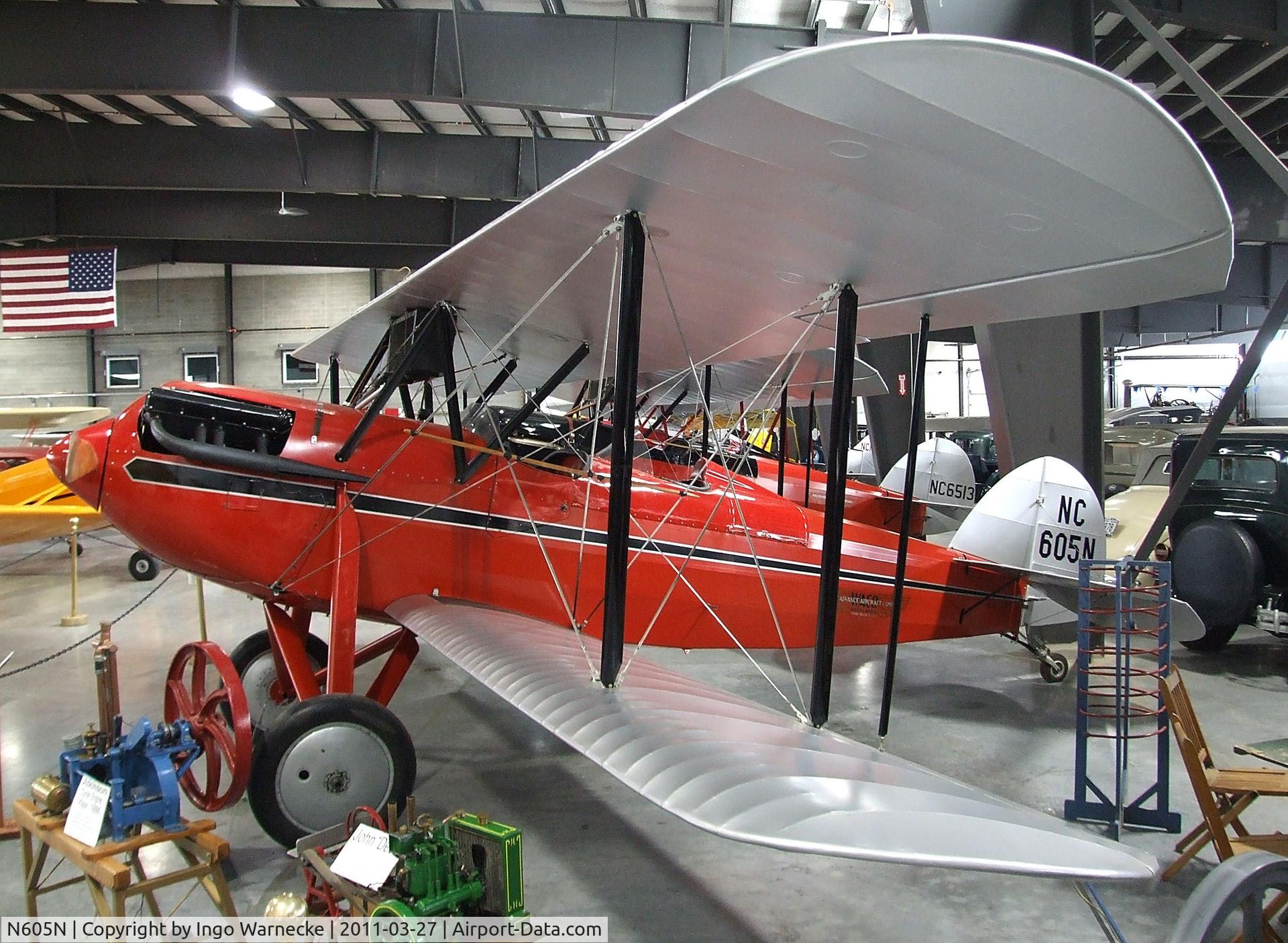 N605N, 1929 Waco DSO C/N 3006, Waco DSO at the Western Antique Aeroplane and Automobile Museum, Hood River OR
