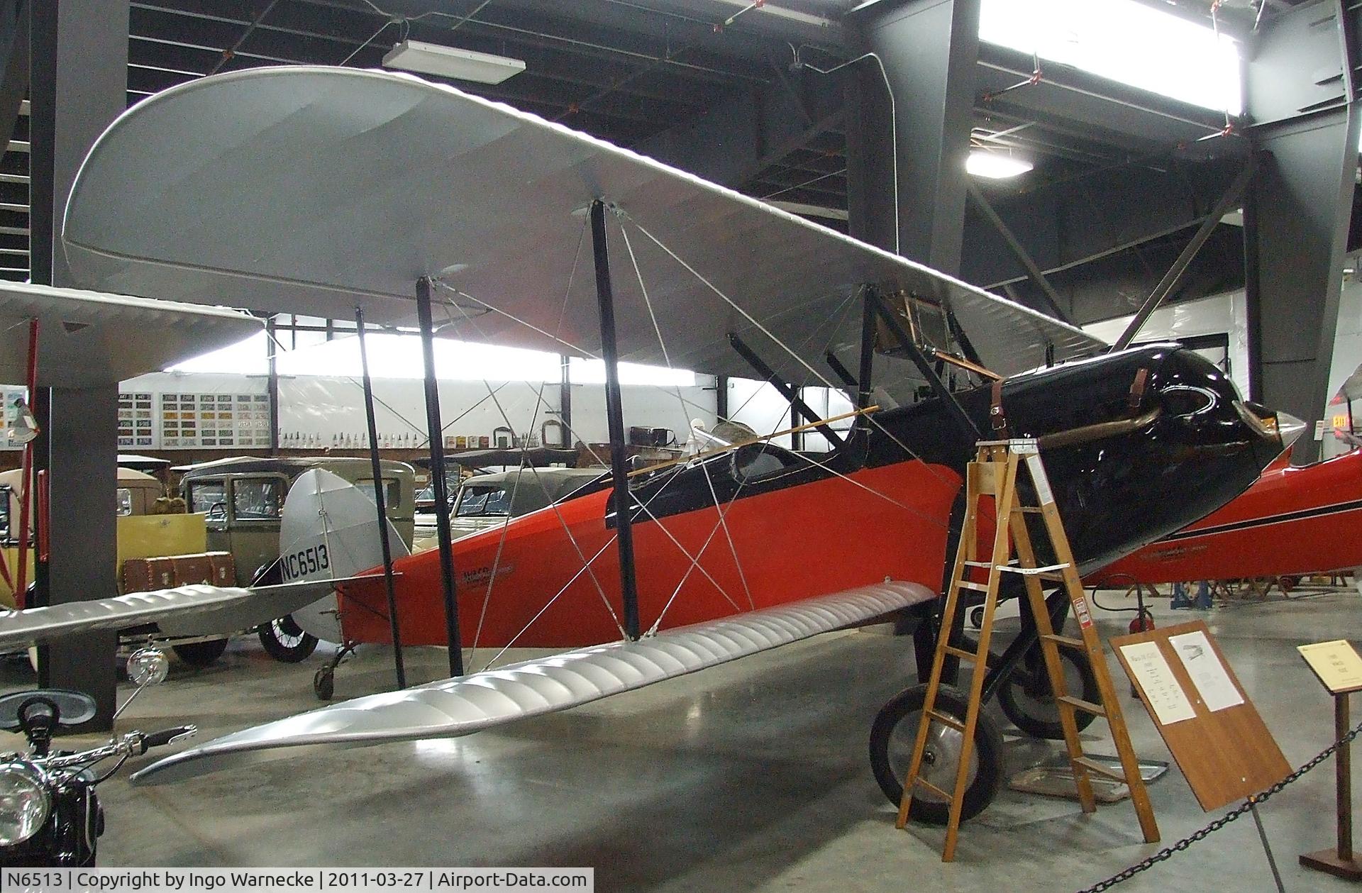 N6513, 1928 Waco 10 C/N 1810, Waco 10 at the Western Antique Aeroplane and Automobile Museum, Hood River OR