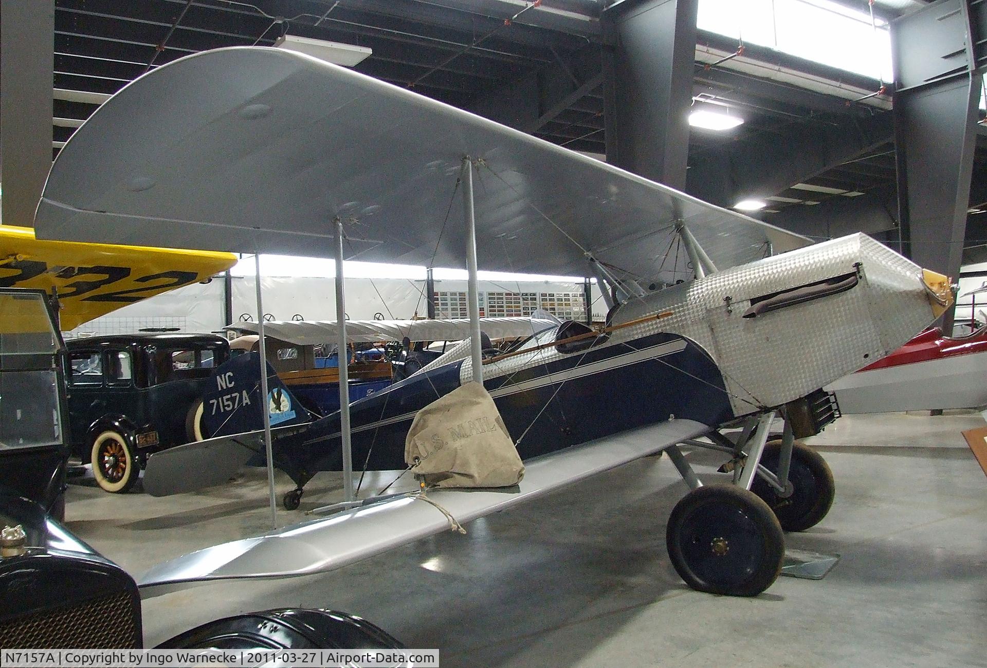 N7157A, 1928 American Eagle 101 C/N 278, American Eagle 101 at the Western Antique Aeroplane and Automobile Museum, Hood River OR