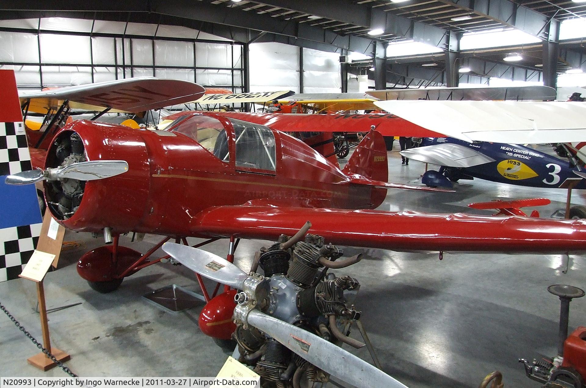 N20993, 1938 Dart G C/N G-11, Culver Dart G at the Western Antique Aeroplane and Automobile Museum, Hood River OR