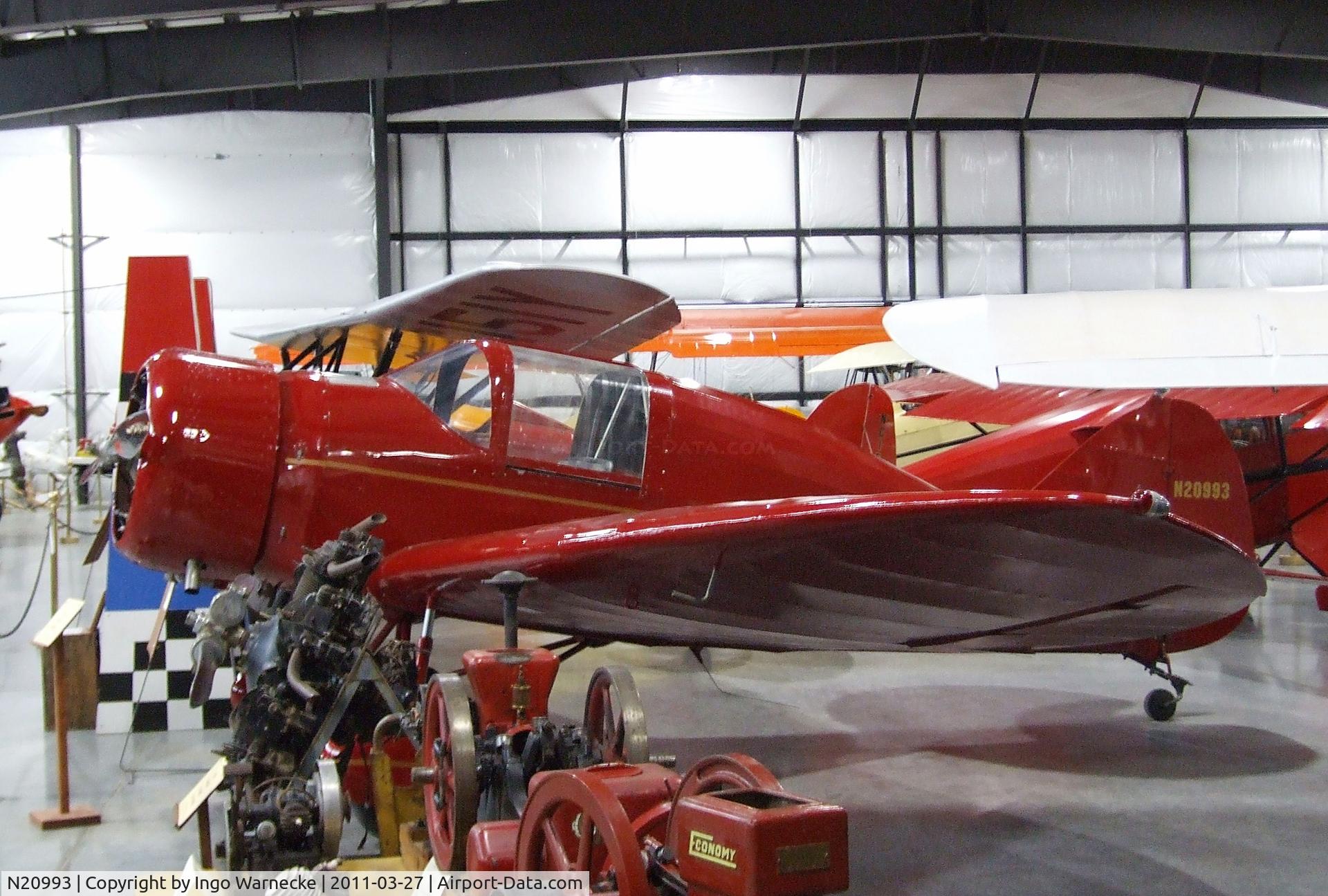 N20993, 1938 Dart G C/N G-11, Culver Dart G at the Western Antique Aeroplane and Automobile Museum, Hood River OR