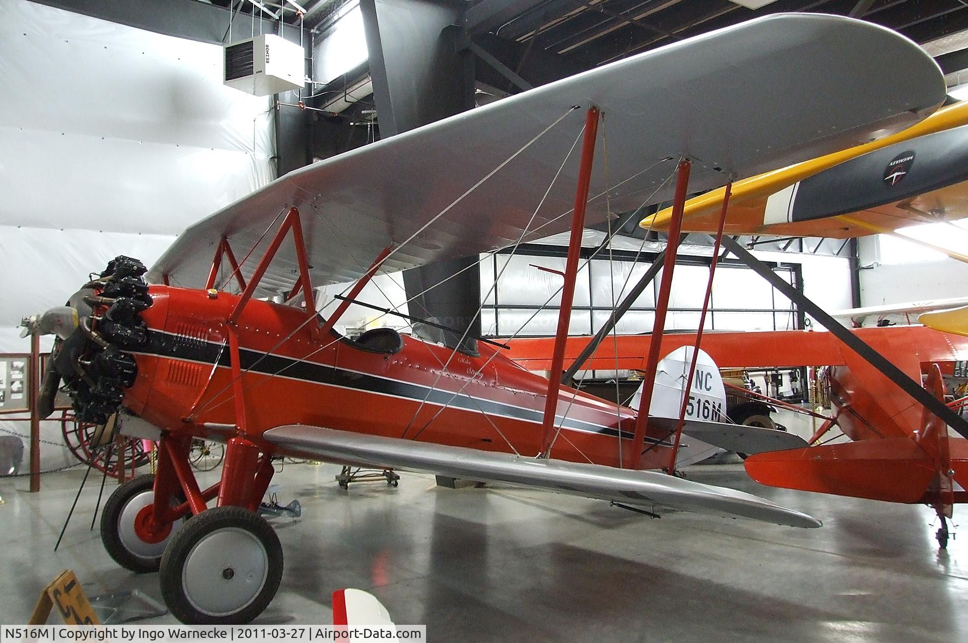 N516M, 1929 Waco CTO C/N AT-3005, Waco CTO at the Western Antique Aeroplane and Automobile Museum, Hood River OR