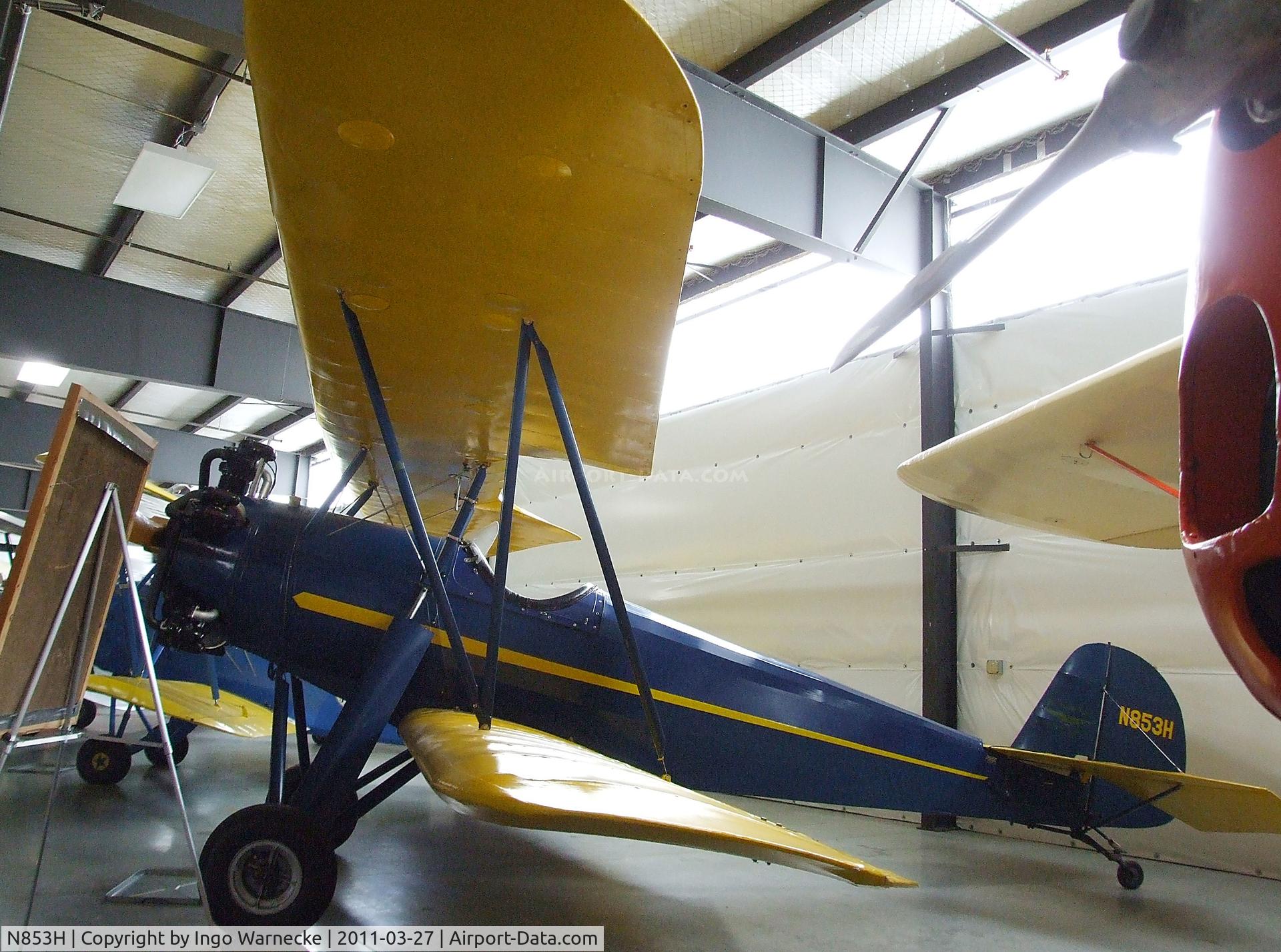 N853H, 1929 Arrow Sport A2-110 C/N 412, Arrow Sport at the Western Antique Aeroplane and Automobile Museum, Hood River OR