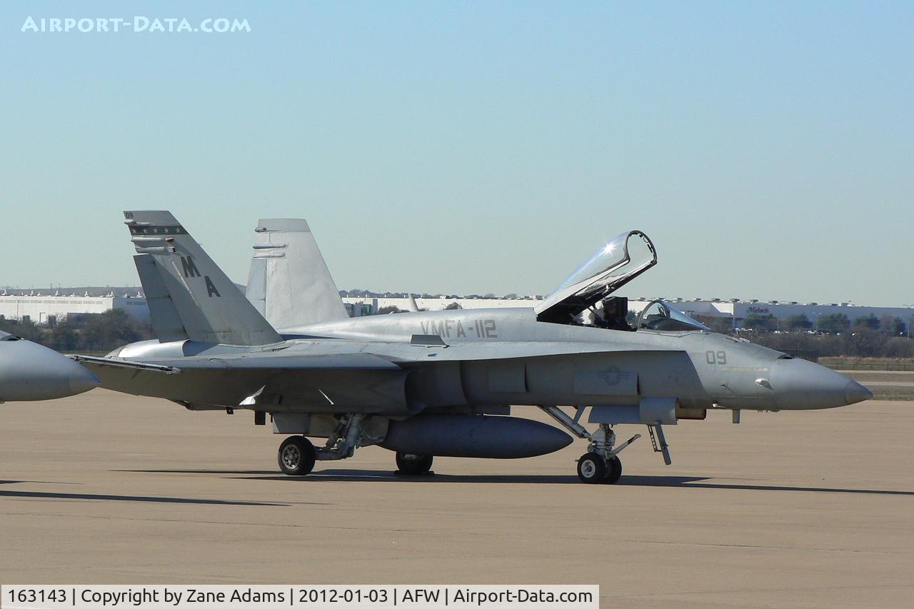 163143, McDonnell Douglas F/A-18C Hornet C/N 0561/A468, At Alliance Airport - Fort Worth, TX