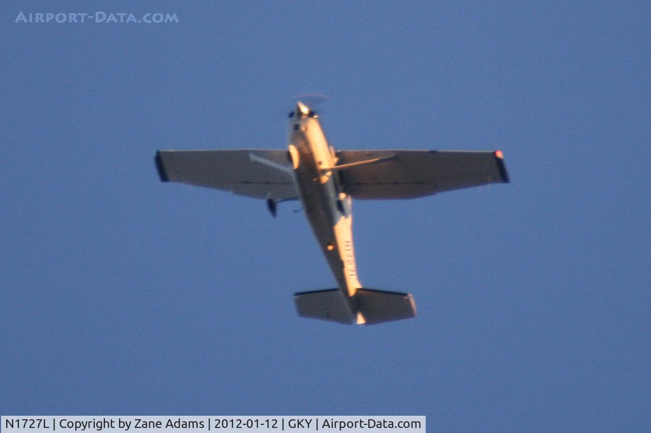 N1727L, 2007 Cessna T206H Turbo Stationair C/N T20608791, Spotted circling over the neighborhood early one morning....