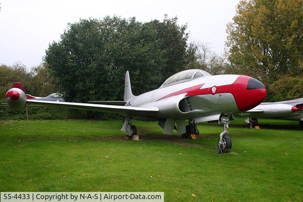 55-4433, 1956 Lockheed T-33A Shooting Star C/N 580-9877, Preserved at Flixton