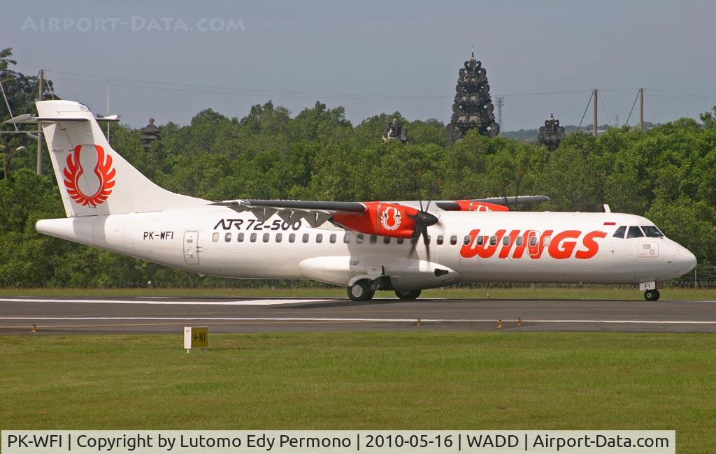 PK-WFI, 2009 ATR 72-212A C/N 871, Wings Air