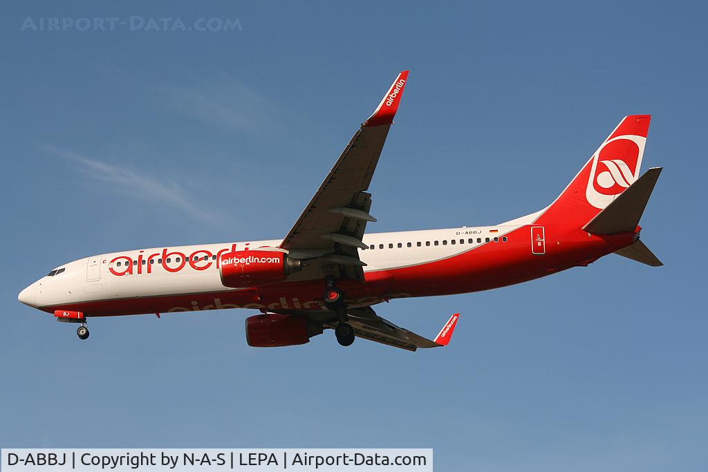 D-ABBJ, 2003 Boeing 737-86Q C/N 30286, Arriving