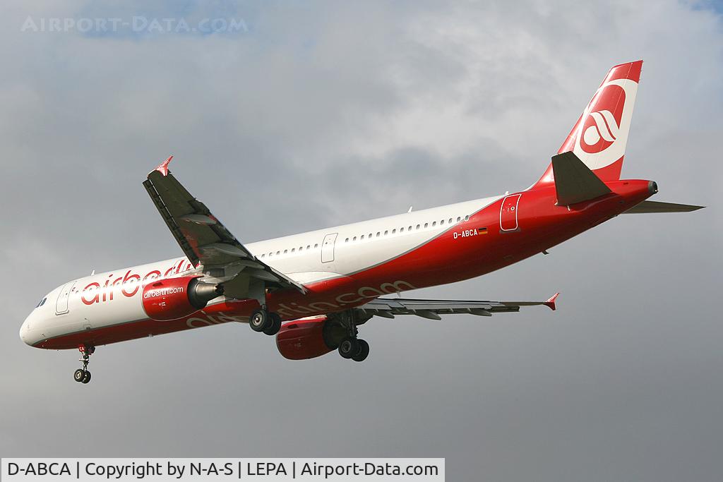 D-ABCA, 2008 Airbus A321-211 C/N 3708, Arriving