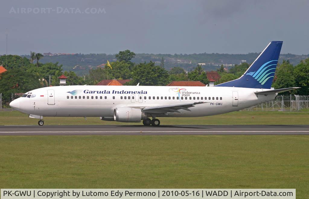 PK-GWU, 1991 Boeing 737-4Q8 C/N 24708, Garuda Indonesia